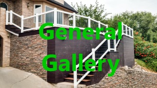 Custom composite deck built by DECKco